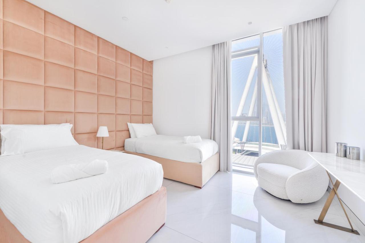 Spectacular 3 Bedroom Condo With Maids Room Facing The Dubai Eye Luaran gambar