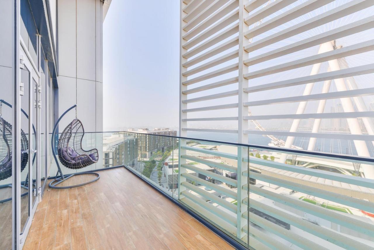 Spectacular 3 Bedroom Condo With Maids Room Facing The Dubai Eye Luaran gambar