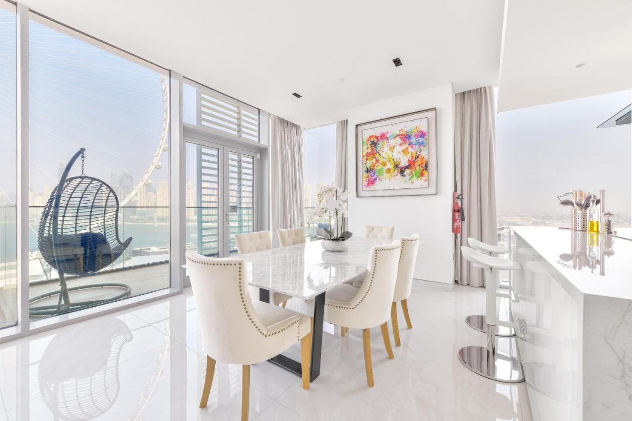 Spectacular 3 Bedroom Condo With Maids Room Facing The Dubai Eye Luaran gambar