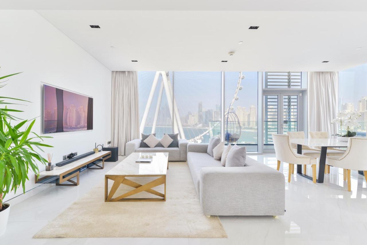 Spectacular 3 Bedroom Condo With Maids Room Facing The Dubai Eye Luaran gambar