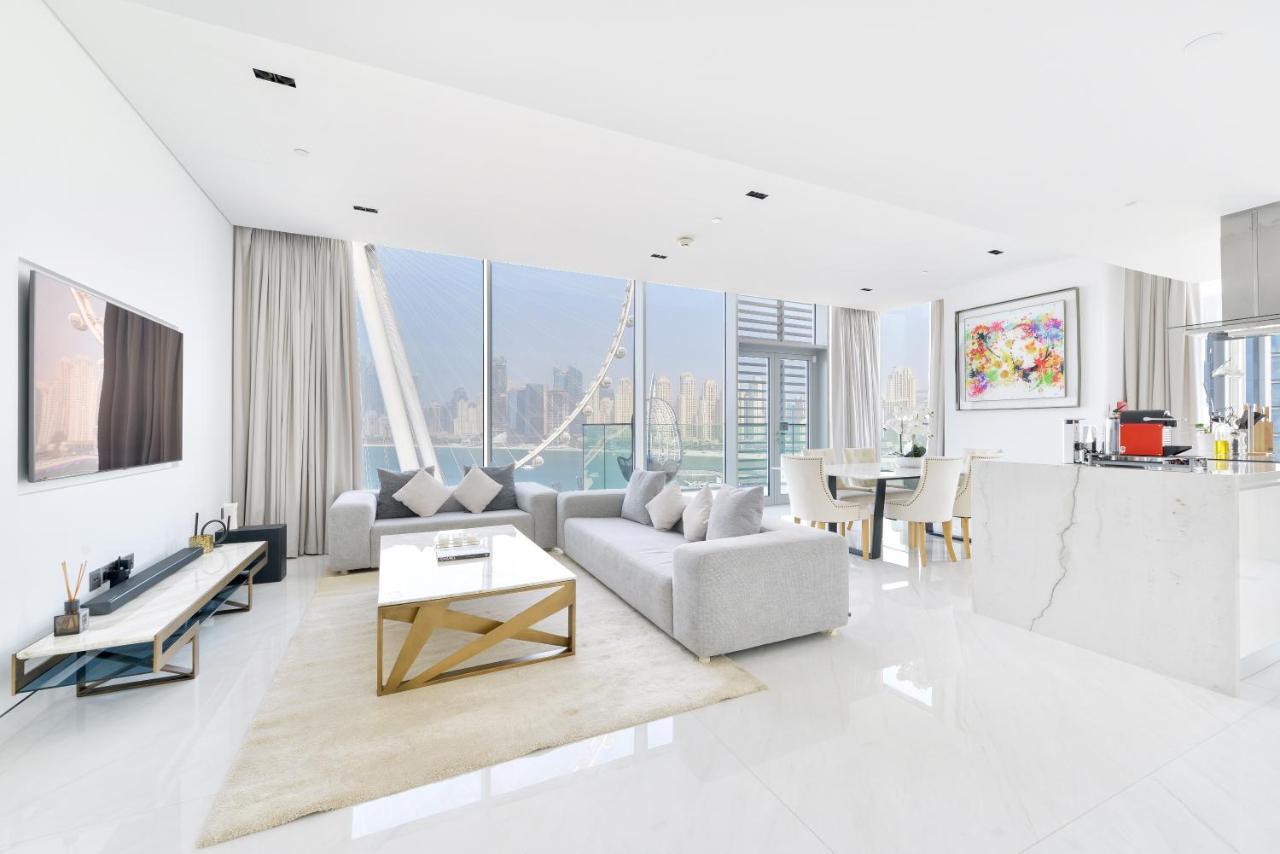 Spectacular 3 Bedroom Condo With Maids Room Facing The Dubai Eye Luaran gambar