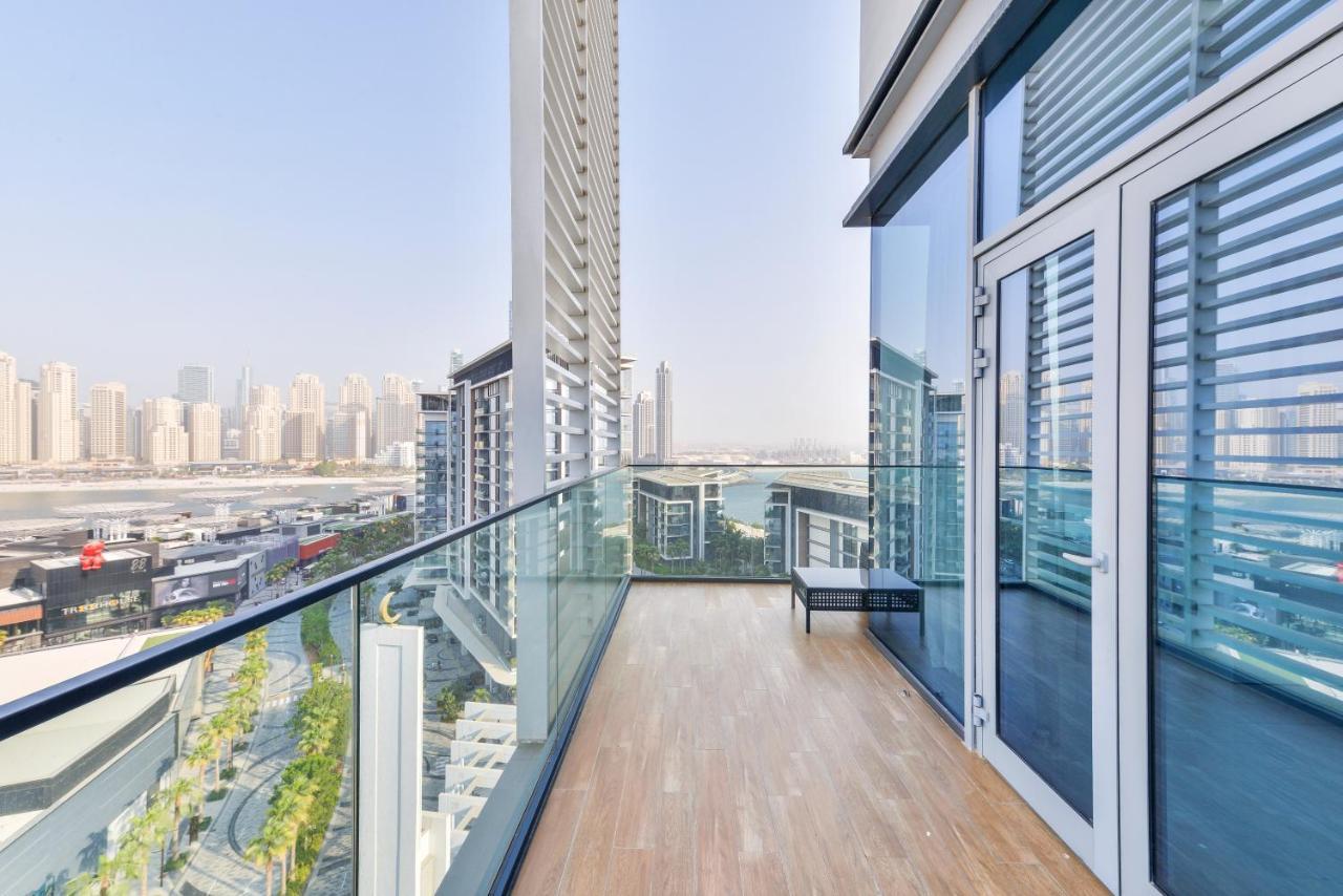 Spectacular 3 Bedroom Condo With Maids Room Facing The Dubai Eye Luaran gambar